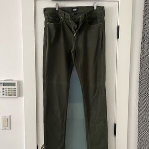 PAIGE Forest Green Denim
